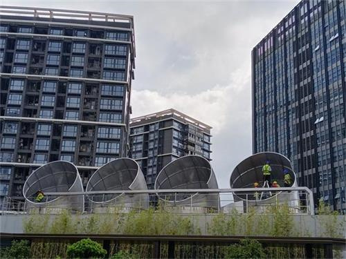 玻璃鋼冷卻塔配件的維護技巧及配水部分性能,玻璃鋼冷卻塔安裝施工方案